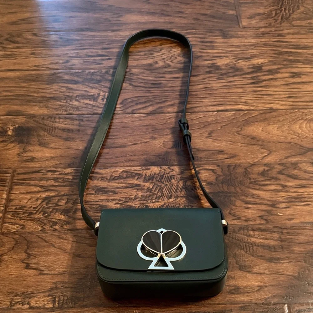 Kate Spade Nicola Bag Dark Green - Picture 3 of 9